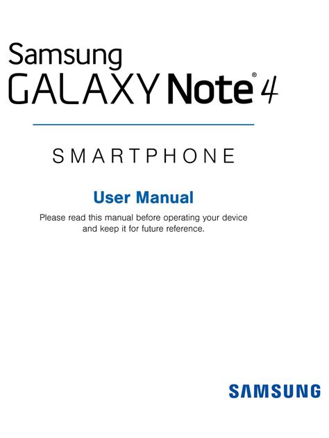 samsung note 4 user guide